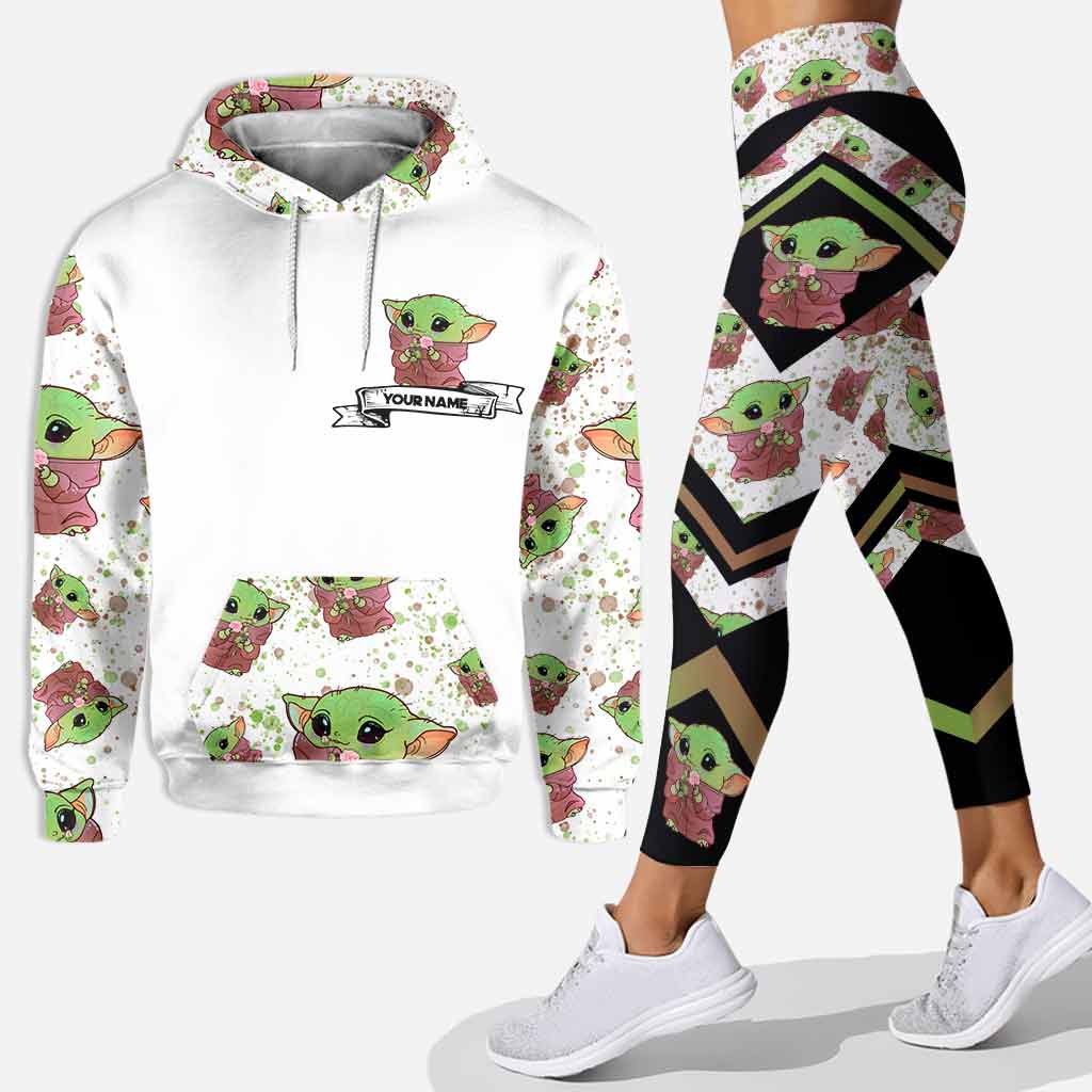 Personalized Mother's Day Hoodie and Leggings Gift for Mom