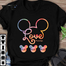 Load image into Gallery viewer, Personalized Grandma T-shirt and Hoodie with Love Design
