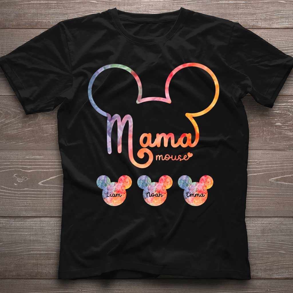 Personalized Mama Mouse T-shirt & Hoodie Gift for Mom