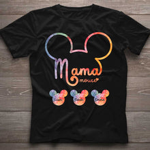 Load image into Gallery viewer, Personalized Mama Mouse T-shirt &amp; Hoodie Gift for Mom
