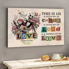 Load image into Gallery viewer, Personalized Canvas Print This Is Us Custom Couple Gift
