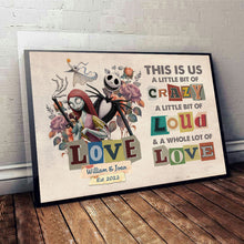 Load image into Gallery viewer, Personalized Canvas Print This Is Us Custom Couple Gift

