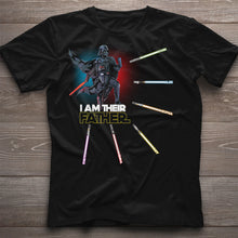 Load image into Gallery viewer, Personalized I Am Their Father T-shirt &amp; Hoodie Custom Names Gift for Dad
