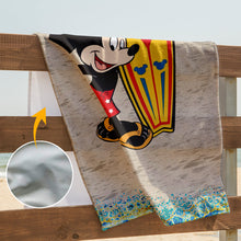 Load image into Gallery viewer, Personalized Beach Towel with Mickey Mouse Design for Vacation
