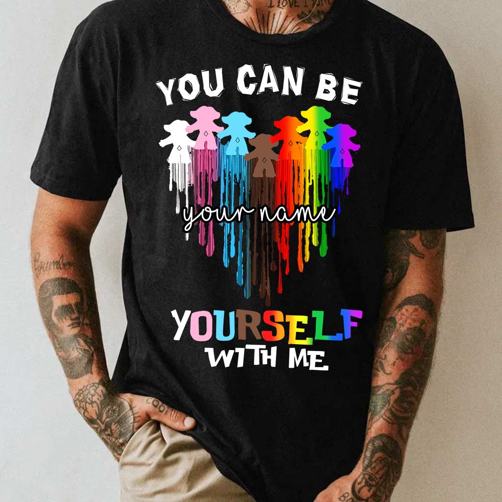 Personalized LGBT Support T-Shirt & Hoodie Custom Name Gift