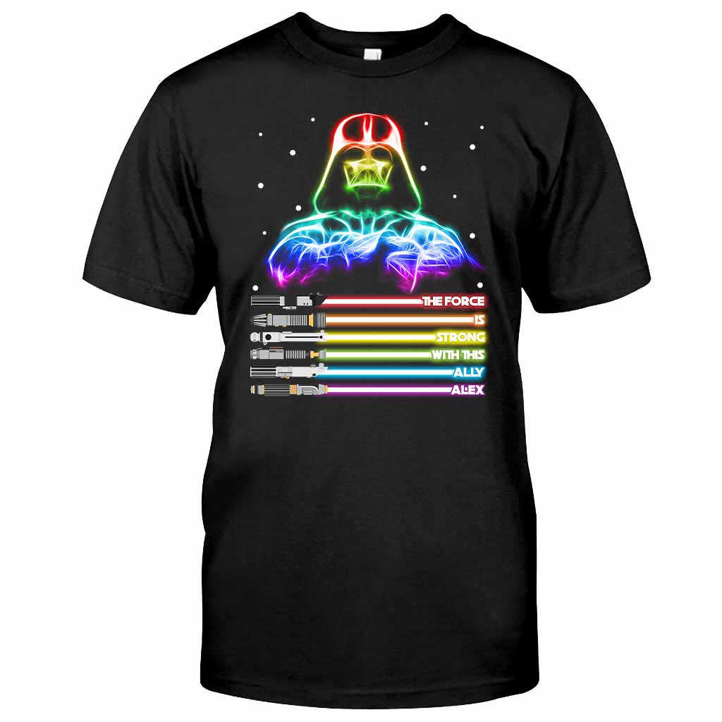 Personalized LGBT Support T-Shirt & Hoodie with Custom Name