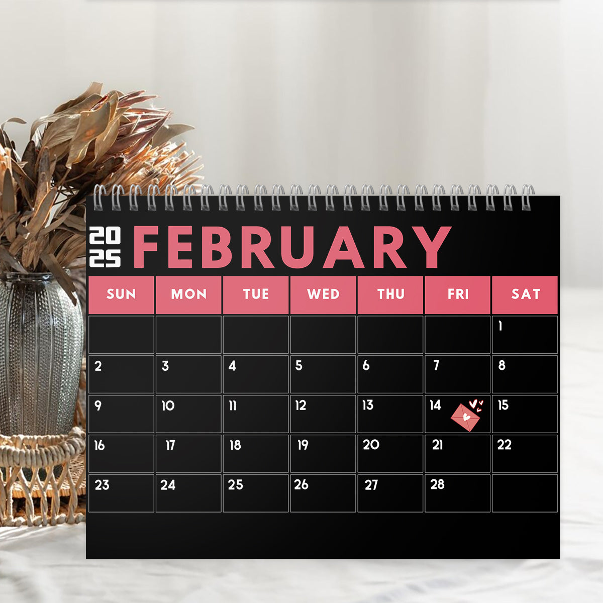 Personalized Funny Affirmation Wall Calendar Custom Name Gift for Colleague