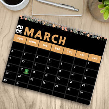 Load image into Gallery viewer, Personalized Funny Affirmation Wall Calendar Custom Name Gift for Colleague
