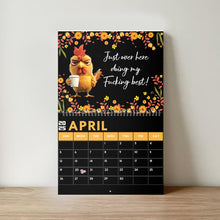 Load image into Gallery viewer, Personalized Funny Affirmation Wall Calendar Custom Name Gift for Colleague
