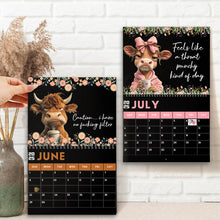 Load image into Gallery viewer, Personalized Funny Affirmation Wall Calendar Custom Name Gift for Colleague
