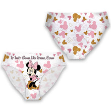 Load image into Gallery viewer, Personalized Women's Briefs with Cartoon Design Custom Name Gift for Her
