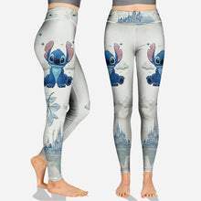 Load image into Gallery viewer, Personalized Stitch Hoodie and Leggings Set Custom Name Gift
