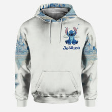 Load image into Gallery viewer, Personalized Stitch Hoodie and Leggings Set Custom Name Gift
