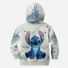 Load image into Gallery viewer, Personalized Stitch Hoodie and Leggings Set Custom Name Gift
