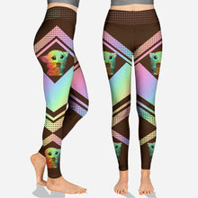 Load image into Gallery viewer, Personalized Hollow Tank Top &amp; Leggings Custom Name Gift for Mom

