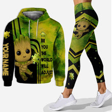 Load image into Gallery viewer, Personalized Autism Awareness Hoodie &amp; Leggings Custom Name Gift
