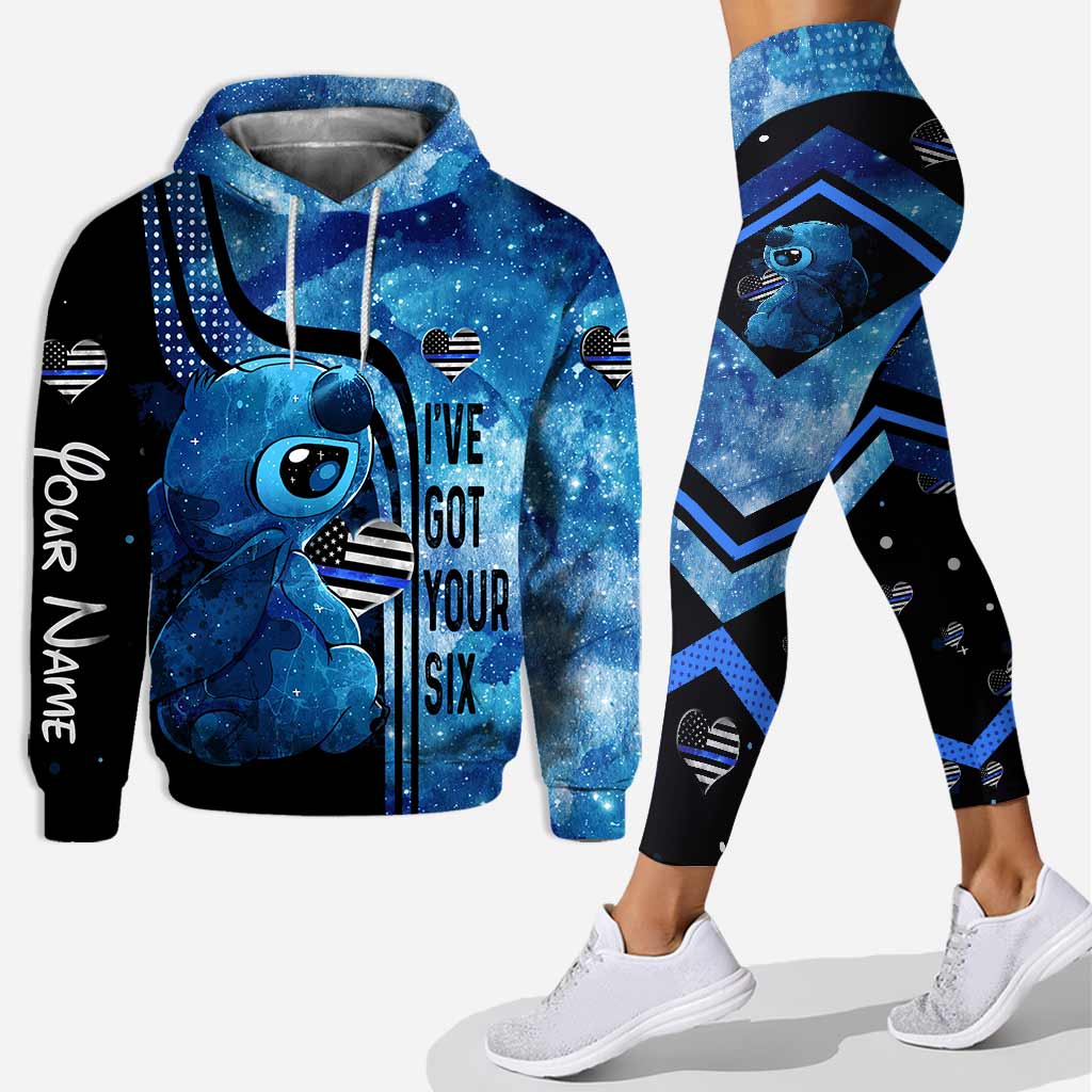 Personalized Police Officer Hoodie and Leggings Set for Him/Her