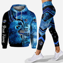 Load image into Gallery viewer, Personalized Police Officer Hoodie and Leggings Set for Him/Her

