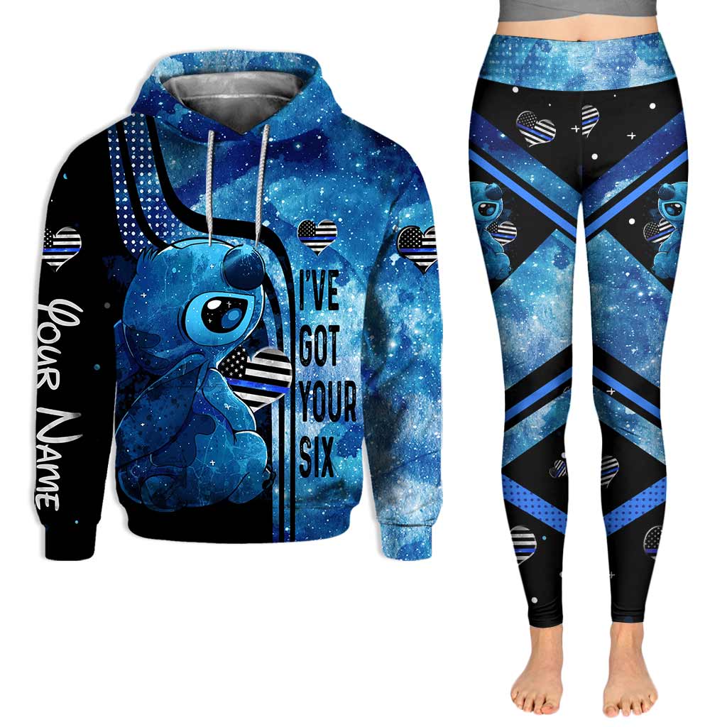 Personalized Police Officer Hoodie and Leggings Set for Him/Her
