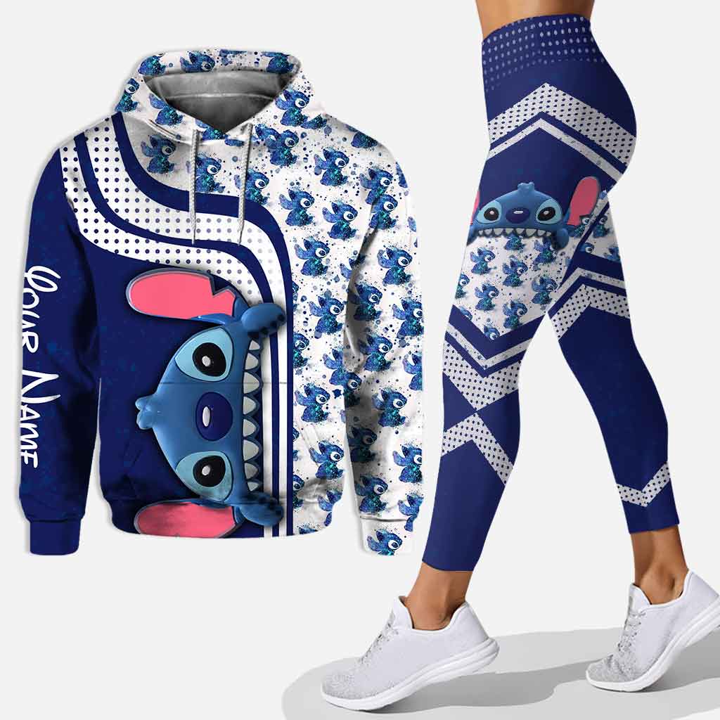 Personalized Hoodie and Leggings Set Custom Name Gift