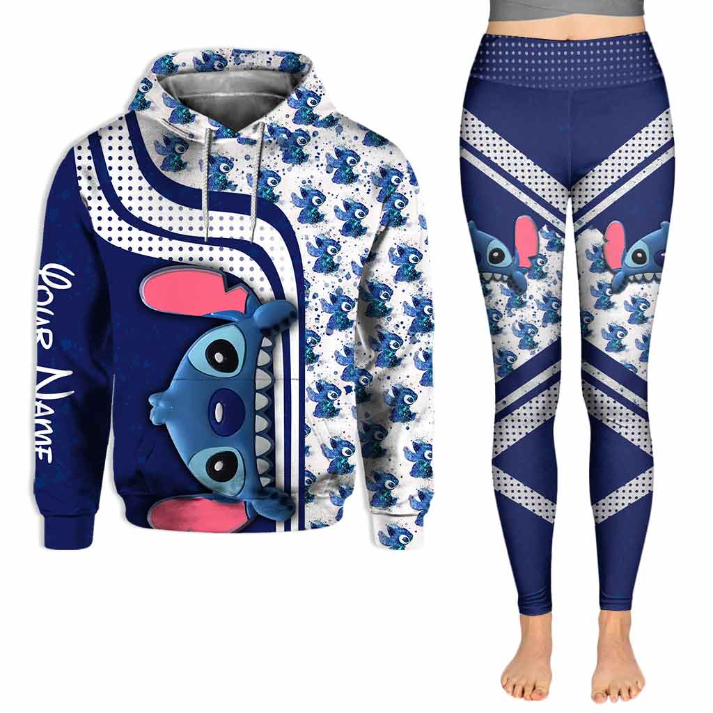 Personalized Hoodie and Leggings Set Custom Name Gift