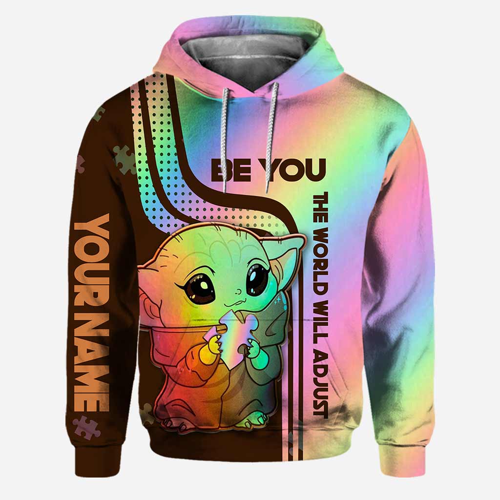 Personalized Autism Awareness Hoodie & Leggings Set for Kids | Custom Name Gift