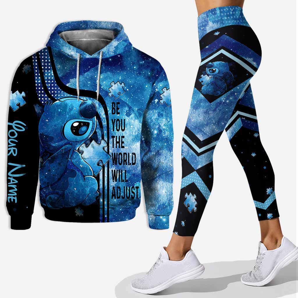 Personalized Autism Awareness Hoodie & Leggings Custom Name Gift