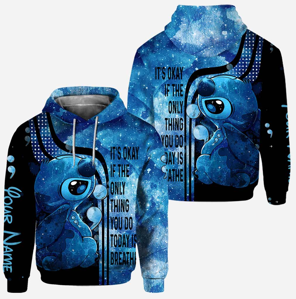 Custom Name Mental Health Awareness Hoodie & Leggings Set