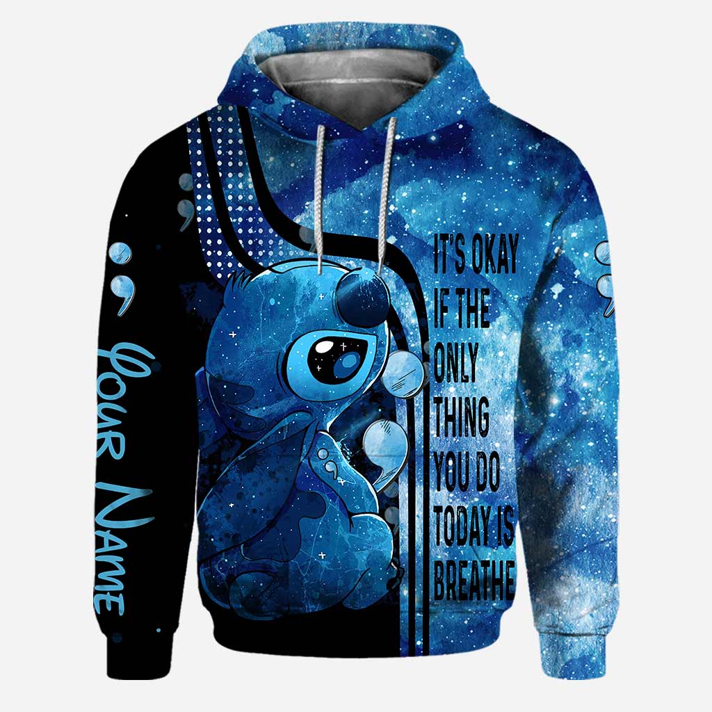 Custom Name Mental Health Awareness Hoodie & Leggings Set