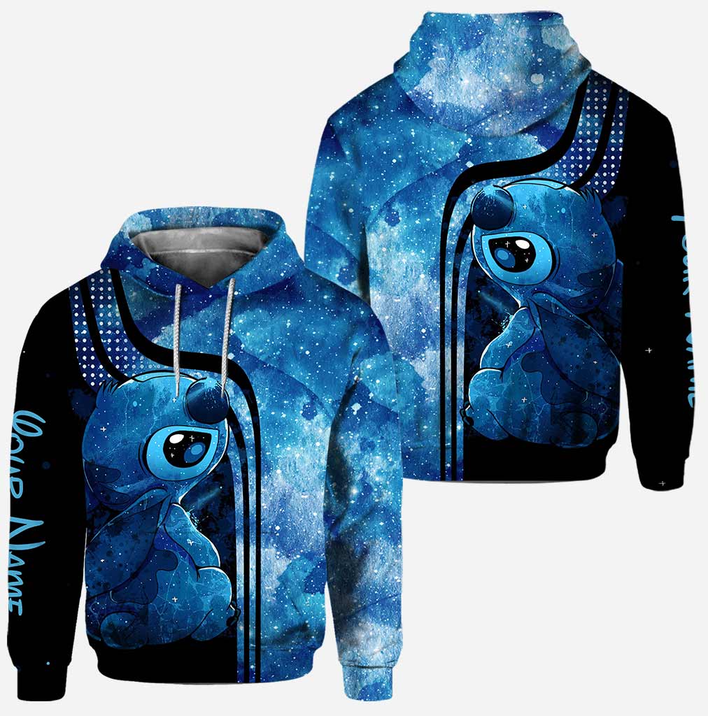 Custom Name Hoodie and Leggings Set Gift for Mom | Love Ohana
