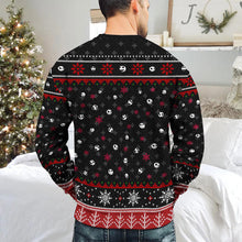 Load image into Gallery viewer, Personalized Father Of Nightmare Christmas Sweater Gift for Dad
