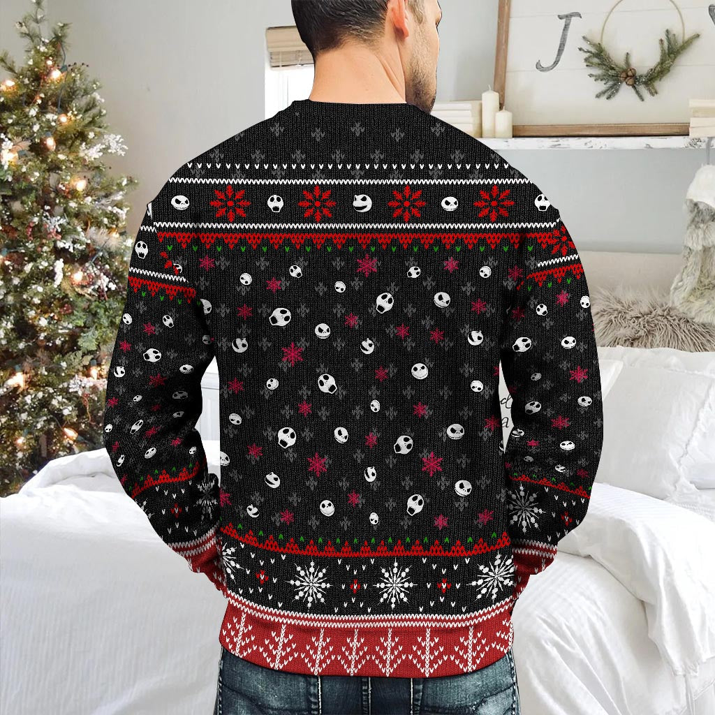 Personalized Father of Nightmares Christmas Sweater Gift