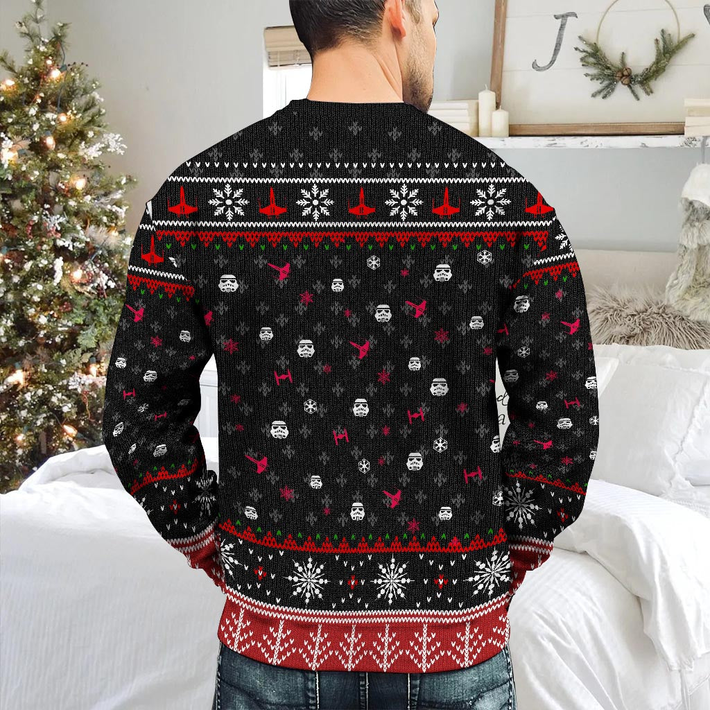Personalized Christmas Sweater I Am Their Father Gift for Dad