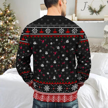 Load image into Gallery viewer, Personalized Christmas Sweater I Am Their Father Gift for Dad
