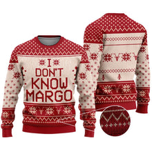 Load image into Gallery viewer, Personalized Christmas Sweater with Custom Text for Family Gift
