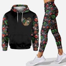 Load image into Gallery viewer, Personalized Christmas Mouse Hoodie and Leggings Gift Set
