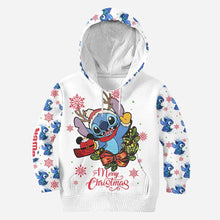 Load image into Gallery viewer, Personalized Merry Christmas Hoodie &amp; Leggings with Name Gift

