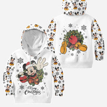 Load image into Gallery viewer, Personalized Christmas Mouse Hoodie and Leggings Gift for Kids
