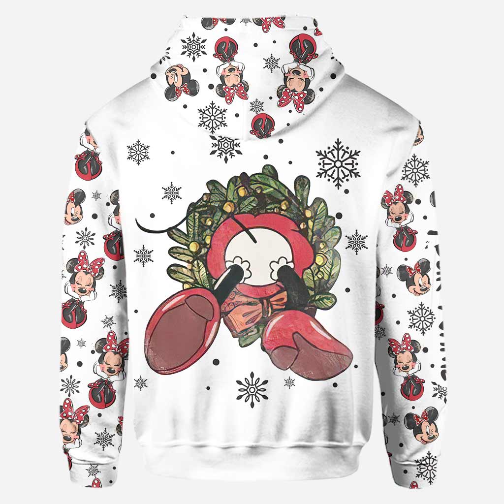 Personalized Christmas Mouse Hoodie & Leggings Gift for Mom