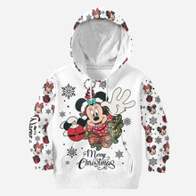 Load image into Gallery viewer, Personalized Christmas Mouse Hoodie &amp; Leggings Gift for Mom
