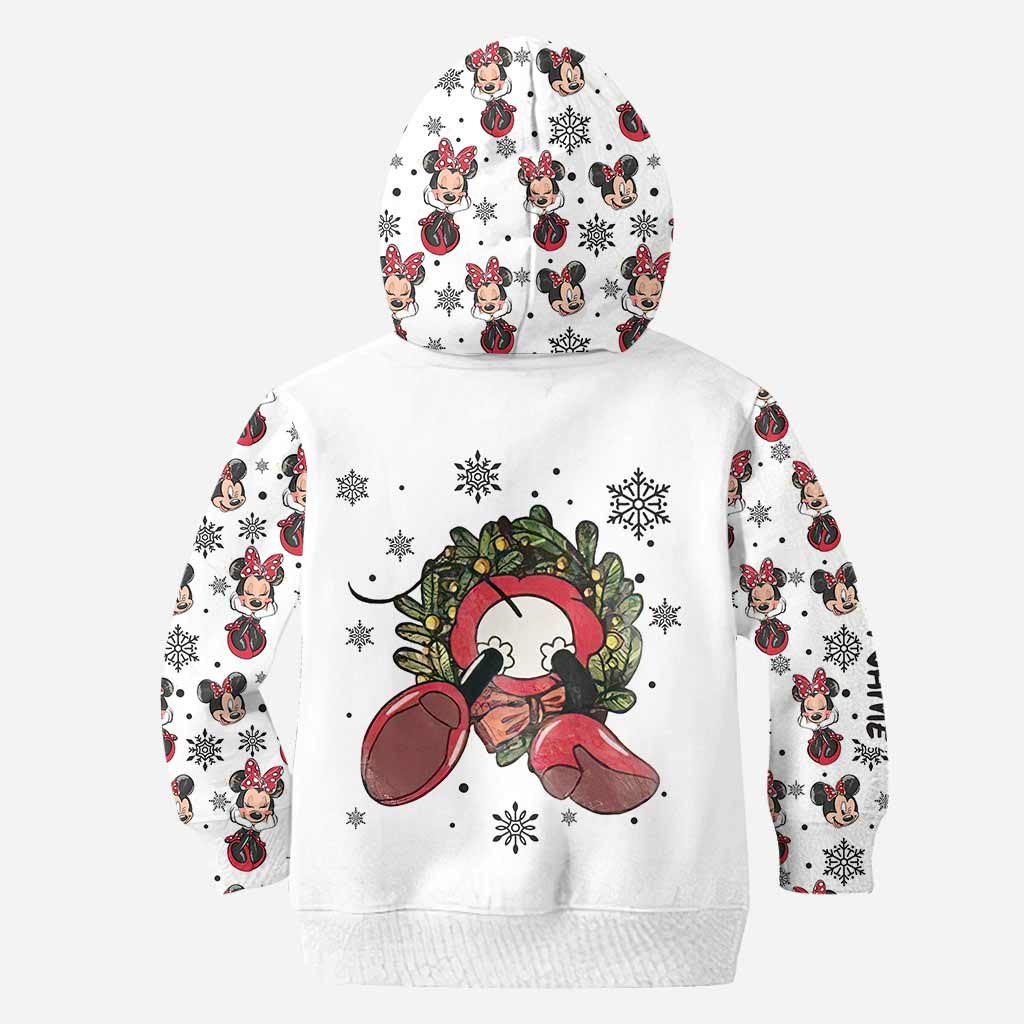 Personalized Christmas Mouse Hoodie & Leggings Gift for Mom