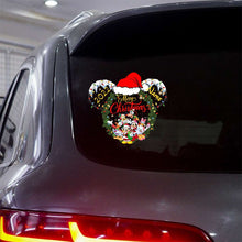 Load image into Gallery viewer, Personalized Christmas Mouse Decal Custom Name Holiday Gift
