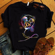 Load image into Gallery viewer, Personalized 50th Birthday Mouse Ear Balloon T-shirt &amp; Hoodie
