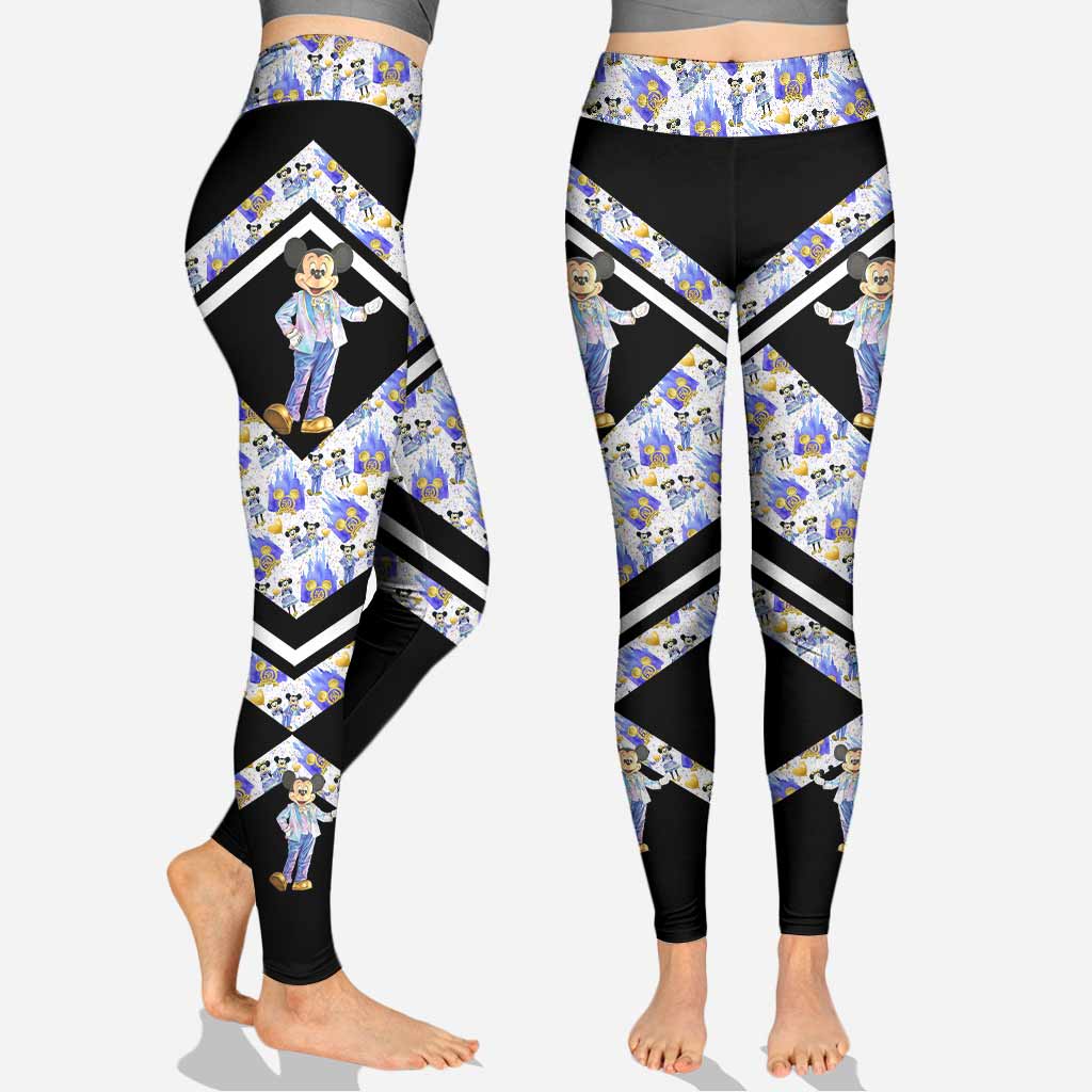 Personalized Mouse Hoodie and Leggings Set Custom Name Gift