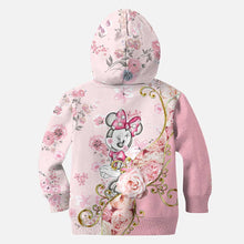 Load image into Gallery viewer, Personalized Minnie Mouse Hoodie and Leggings Set for Girls
