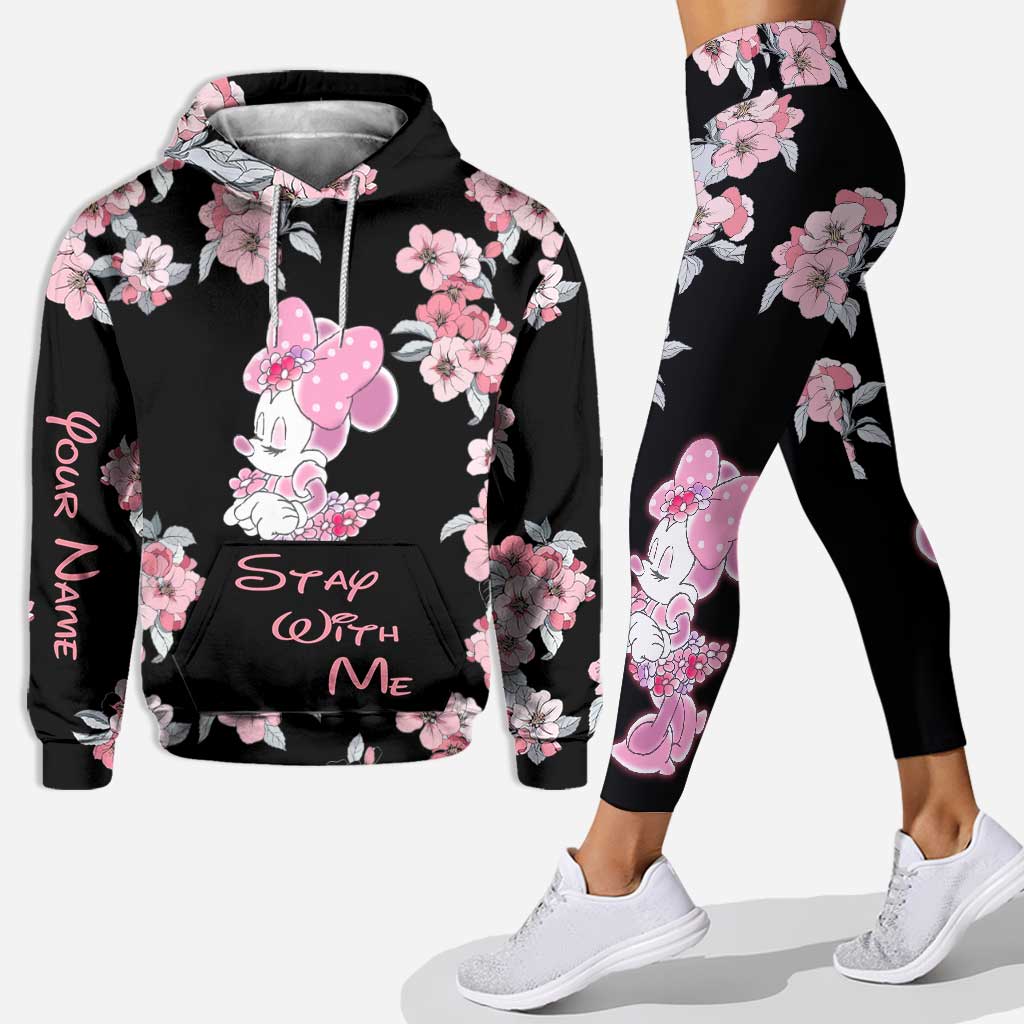 Personalized Mouse Hoodie and Leggings Set Custom Name Gift