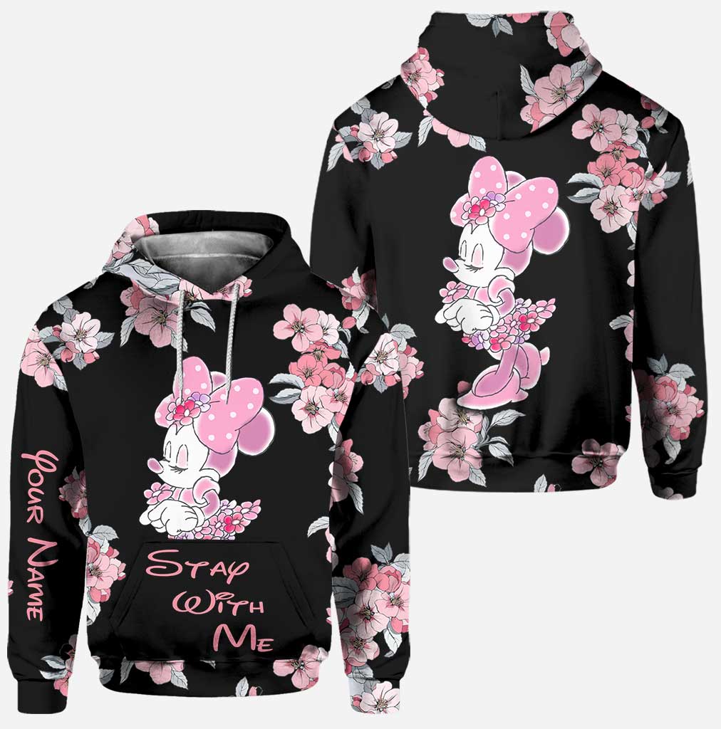 Personalized Mouse Hoodie and Leggings Set Custom Name Gift