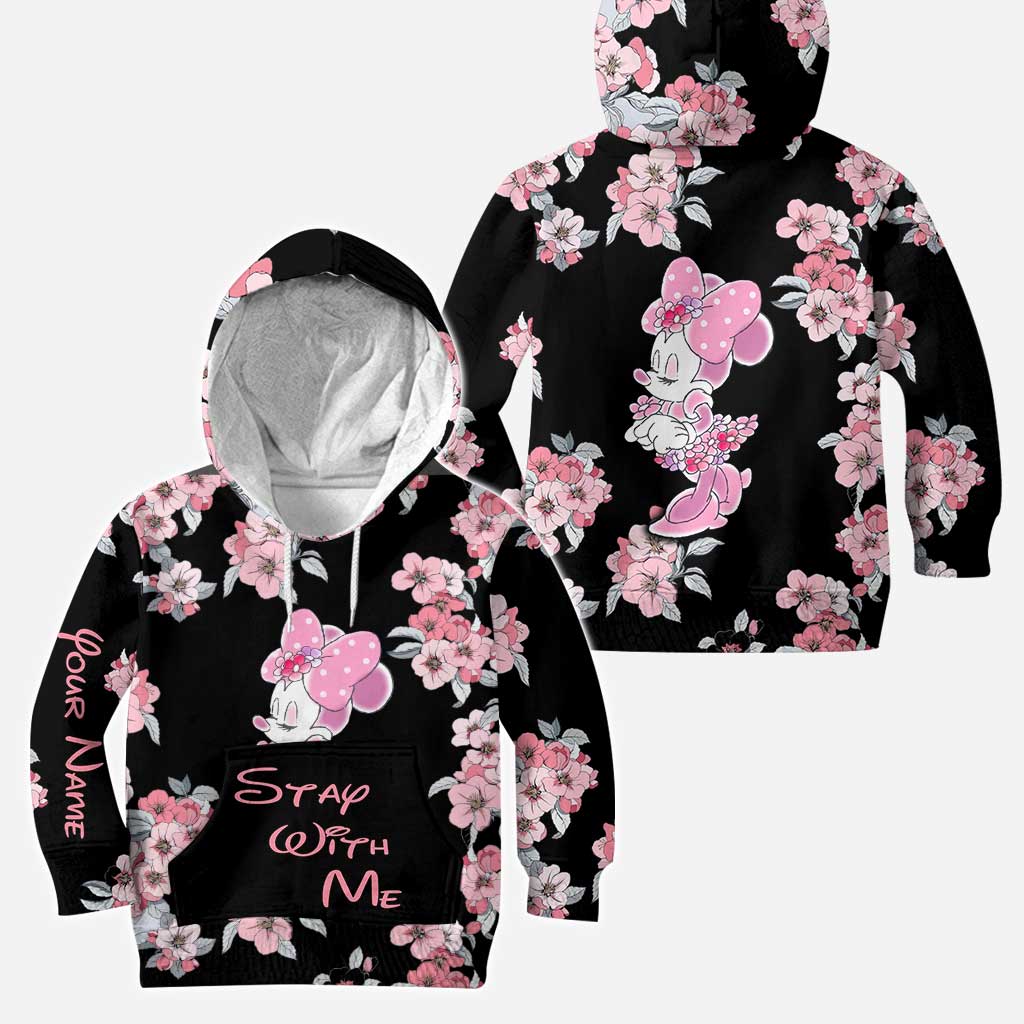 Personalized Mouse Hoodie and Leggings Set Custom Name Gift
