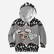 Load image into Gallery viewer, Personalized Mickey Mouse Hoodie and Leggings for Couples | Anniversary Gift
