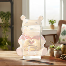 Load image into Gallery viewer, Personalized Honey Bear Acrylic Pot &amp; Stake Gift for Mom
